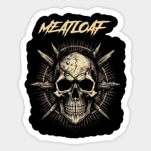 MEATLOAF MERCH VTG Sticker